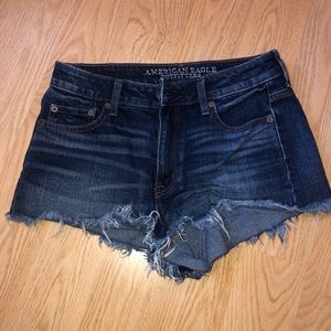 Vintage AE high rise jean shorts